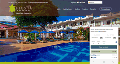 Desktop Screenshot of galapagoshotelfiesta.com